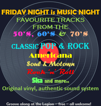 Friday Nights Music Poster